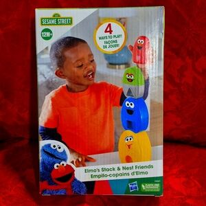 sesame street stack and nest friends